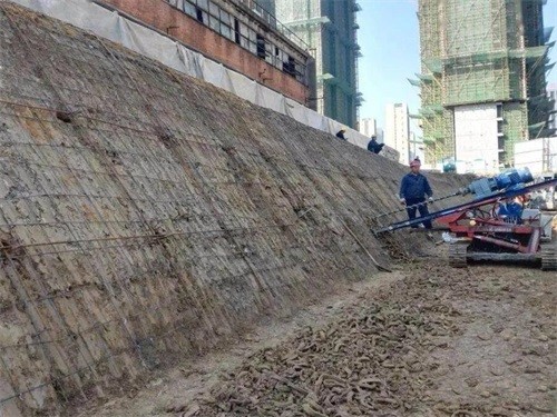 合山建筑边坡支护